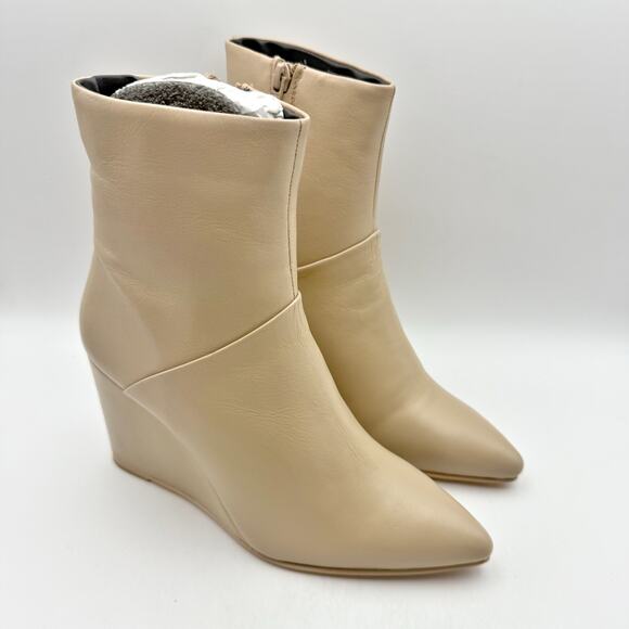 Seychelles Womens Only Girl Wedge Ankle Boots US 6 Tan Leather NIB - Picture 6 of 13